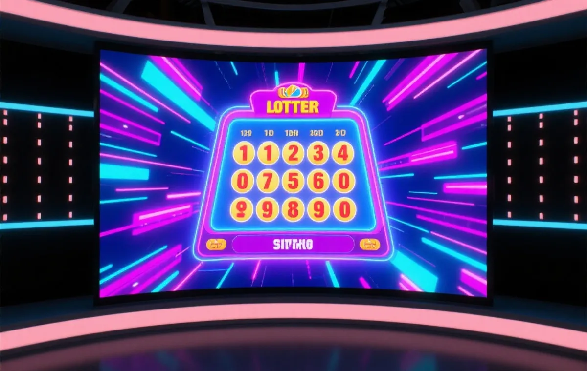 開獎直播畫面示意