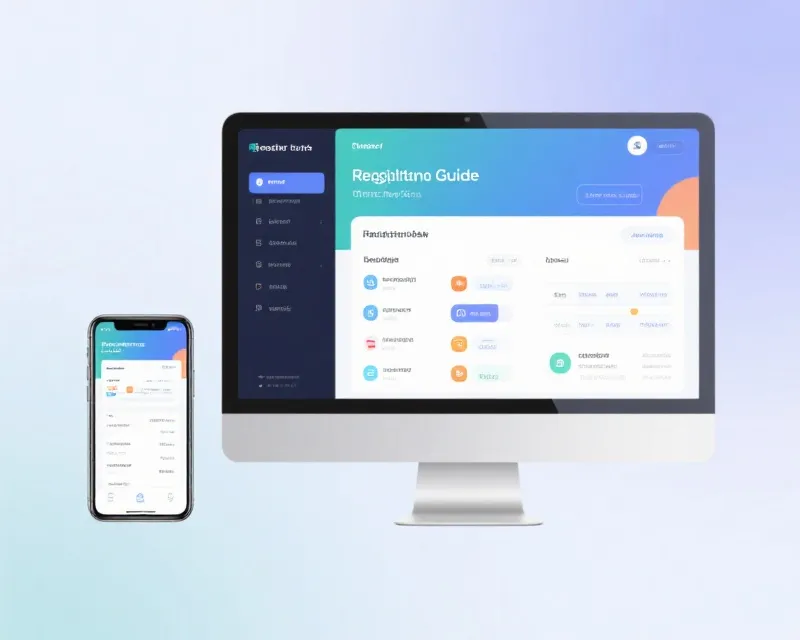 官方註冊流程示意圖